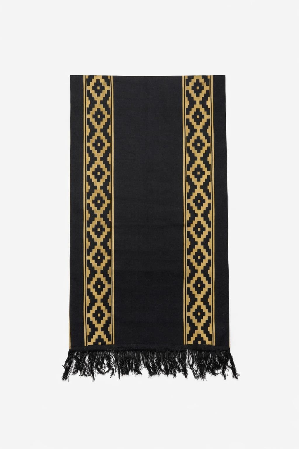 Pashmina Reversible Negra 2