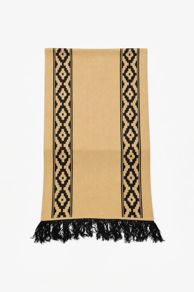 Pashmina Reversible Negra 2 - imagen 2